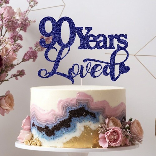 Years loved cake topper - years,