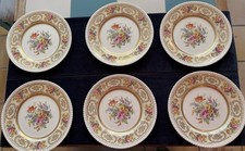 Set Of 6 Vintage Johnson Brothers Old English Belford Dinner Plates  England