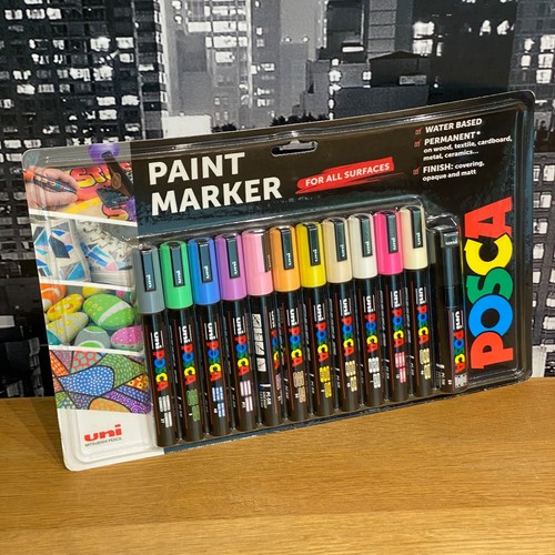 Uni posca paint markers art - paint,