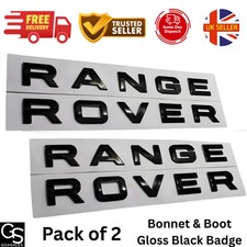 Gloss black bonnet and - gloss,