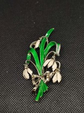 Rare Signed Exquisite Snowdrop