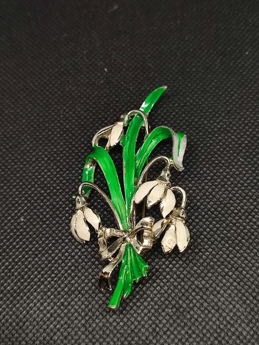 Rare signed exquisite snowdrop - rare,