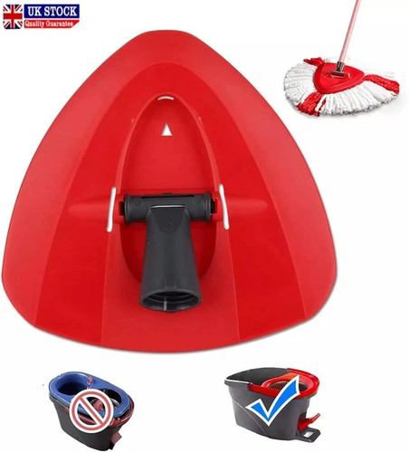 Red spin mop head - red,