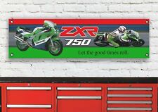 BR44B KAWASAKI ZXR750 H2 WORKSHOP BANNER SIGN