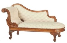 Dolls House Rococo Chaise