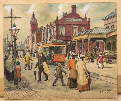 Harry walder original signed - harry,