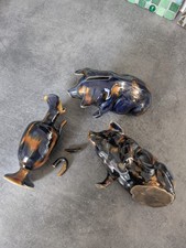 Pair of Bourne Denby Majolica