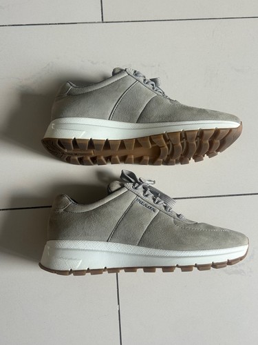 Prada grey suede - grey, sneakers