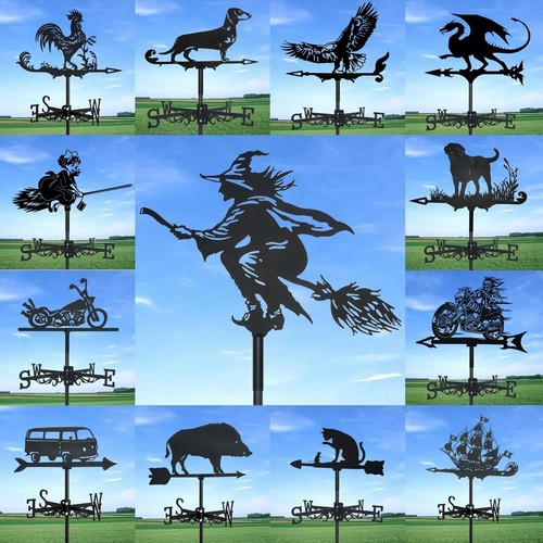 Metal garden weathervane - metal,