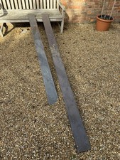 2 pieces Flat Plate mild Steel 2.85m x 150mm X 10mm and 2.2mm x 150mm x 8mm