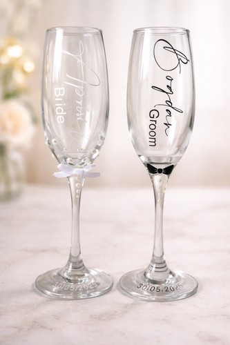Personalised bride and groom - personalised,