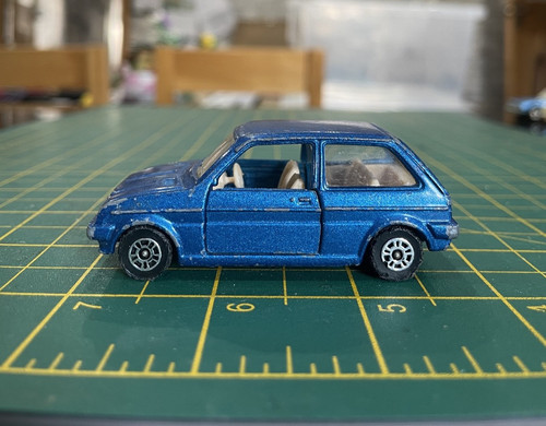 Corgi austin mini - corgi, blue