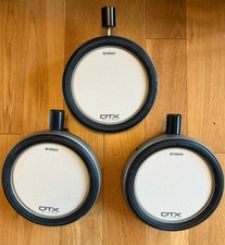 3x Yamaha DTX XP80 3-Zones 8"