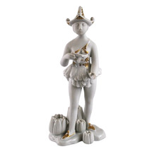 Rosenthal Bjorn Wiinblad Papagena Figurine The Magic Flute Blanc de Chine & Gold