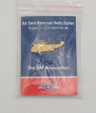 Helicopter Pin Badge Air Sea