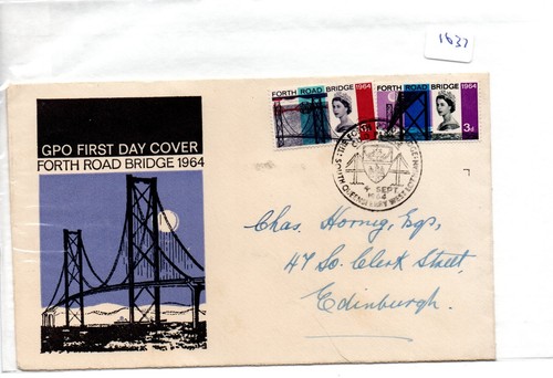 First day cover fdc - gb,
