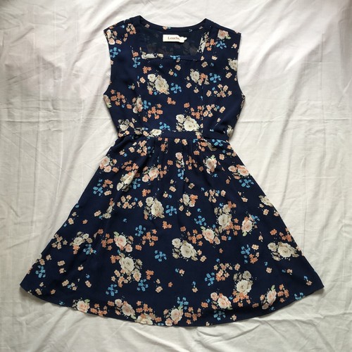 Joy louche kadie flower navy - joy,