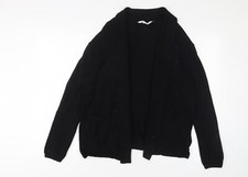 H&M Girls Black V-Neck Cotton