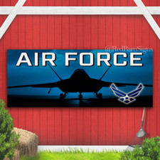 United States AIR FORCE Premium Indoor Outdoor Banner Sign