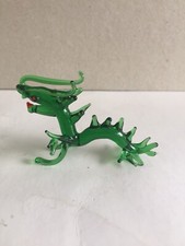 Murano Glass,Chinese Glass,Bimini. Glass Dragon Figure,Dragon Ornament