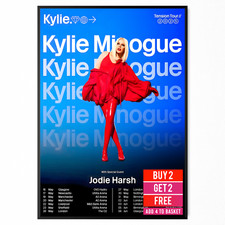 Kylie Minogue Poster Tension