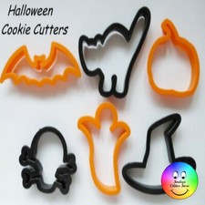 Halloween Cookie Cutters Ghost Cat Bat Pumpkin Halloween Cookie Cutters