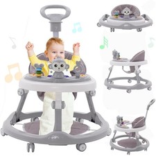 3-in-1 Foldable Baby Walker