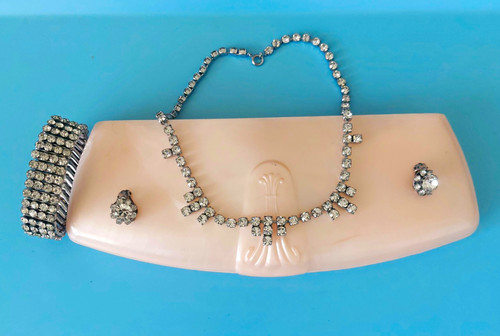 Vintage silver clear - vintage,