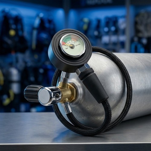 Scuba diving pressure gauge - diving,