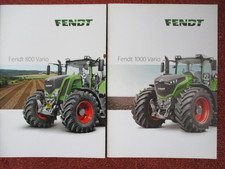 FENDT  TRACTOR SALES BROCHURES X 2