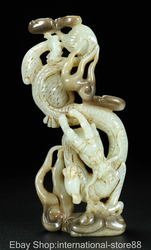 Old chinese hetian jade - old,