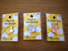 Pudsey Bear Pin Badges x 3