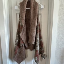Boho Open Front Cardigan One