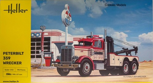 Heller peterbilt 359 - 359, wrecker