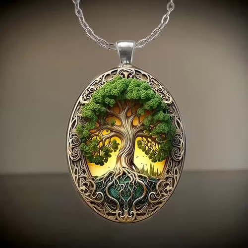 Stylish and sophisticated oval - and,