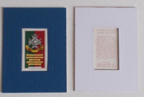 Cigarette card gallaher - by, gallaher's