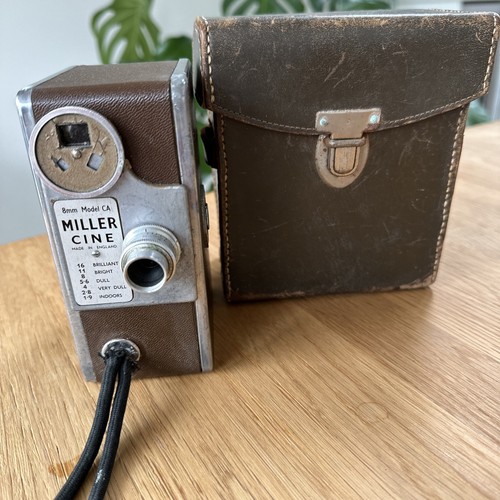 Miller cine 8mm camera model - miller,