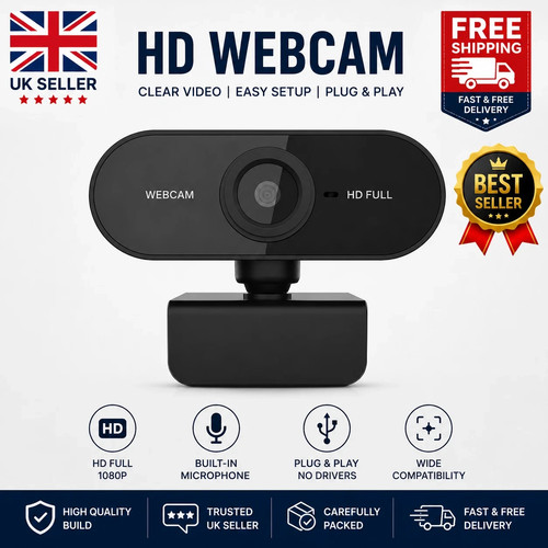 Full 1080p webcam - full, usb