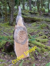Photo 6x4 Inverie: a carving