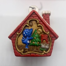 Vintage Ceramic Painted Holly