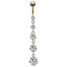 Belly Bars Navel Button Bar