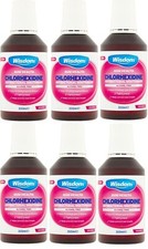 6 x Wisdom Chlorhexidine