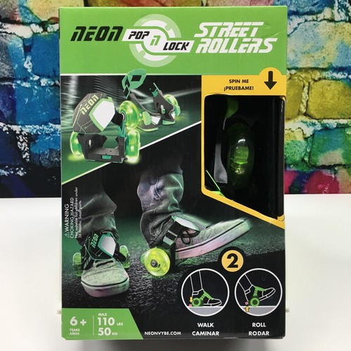 Neon pop lock street rollers - neon,