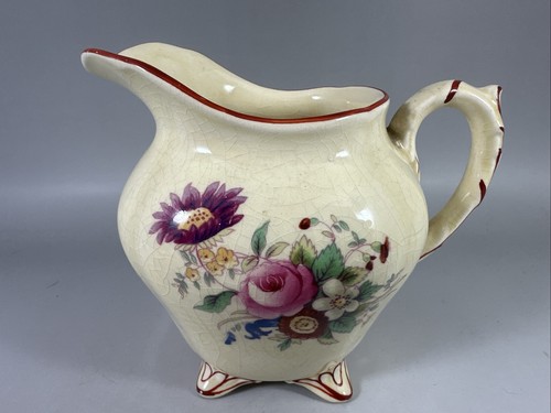 Coalport kingsware footed jug - kingsware, jug.