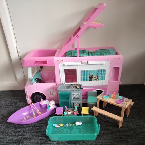 Barbie dreamcamper pop - barbie, pop-up