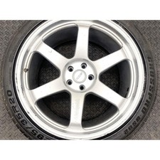 Nissan GTR Rays Volk Racing Alloy wheel & tyre 20'' GT-R R35 2009 295 35 20