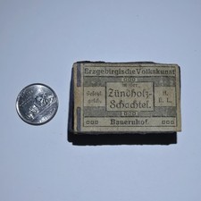 Vintage German Matchbox