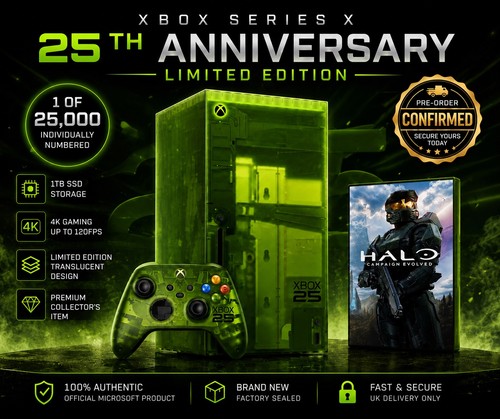Xbox series 1tb x25 limited - 1tb,