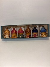 6 Russian Christmas Ornaments