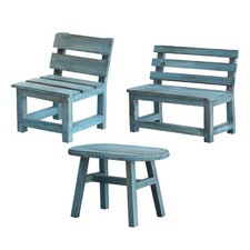 Wooden Mini Stool Garden